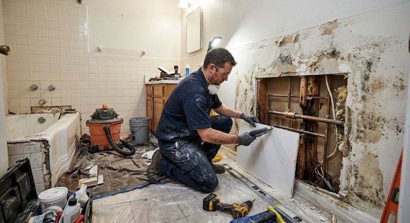 Bathroom Water Damage Repair in Denver County, CO
